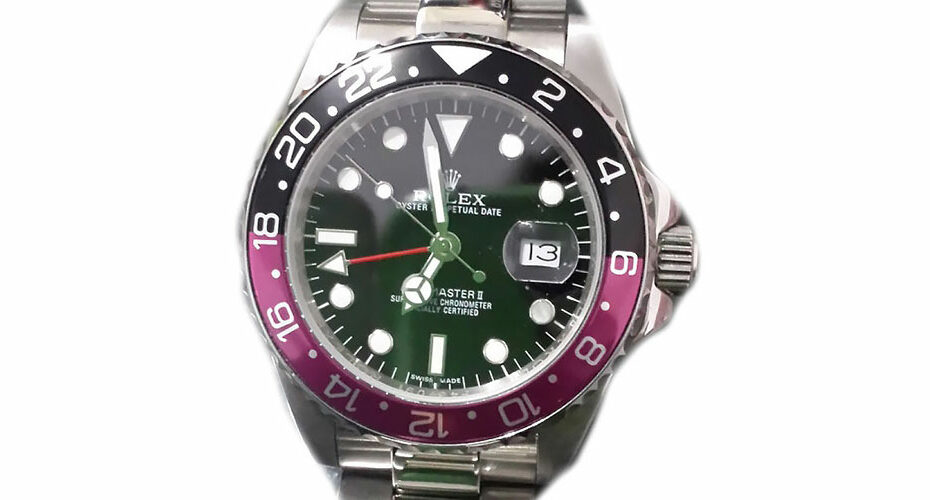 Rolex GMT Master II Steel Black Red Bezel