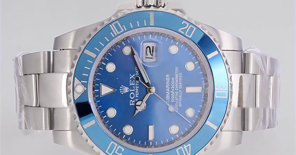 Rolex Submariner Blue Dial Replica