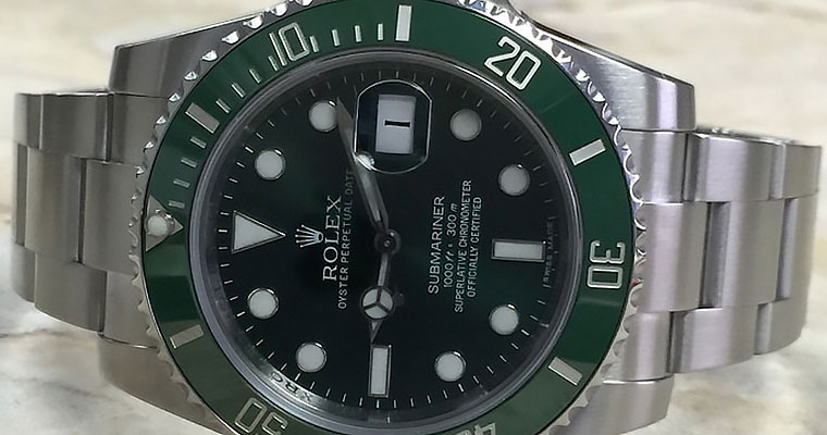 Rolex Submariner Steel Green Dial and Ceramic Bezel «Hulk» 1166610
