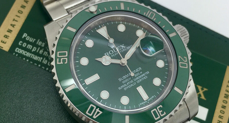 Rolex Submariner Steel Green Dial and Ceramic Bezel «Hulk» 1166610