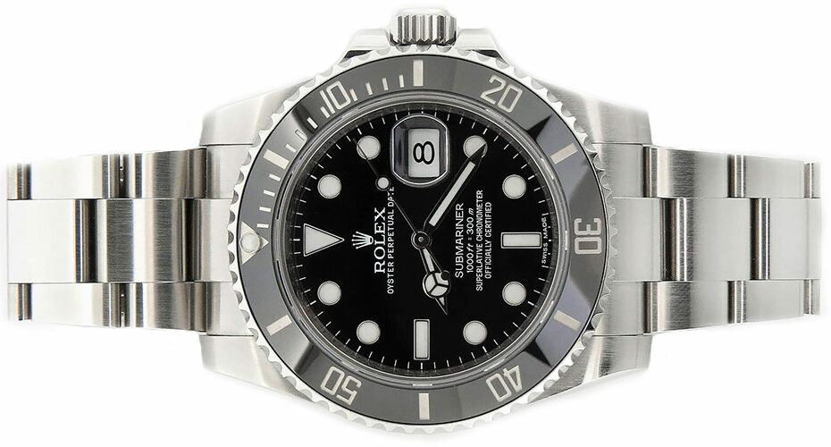 Rolex Submariner Steel Black Dial Ceramic Bezel 116610