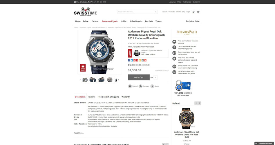 Swiss time discount sr review